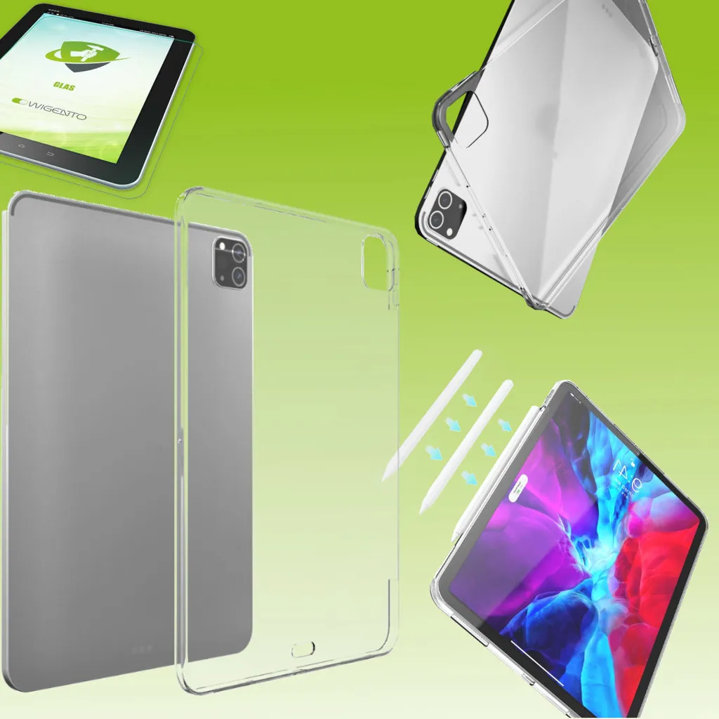 Recensione Kit Custodia iPad Pro 11 2022 2021 Trasparente Vetro H9