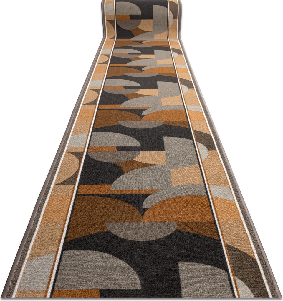 Läufer Antirutsch MALIS Geometrisch, rutschfest beige 100 cm beige 100x380 cm
