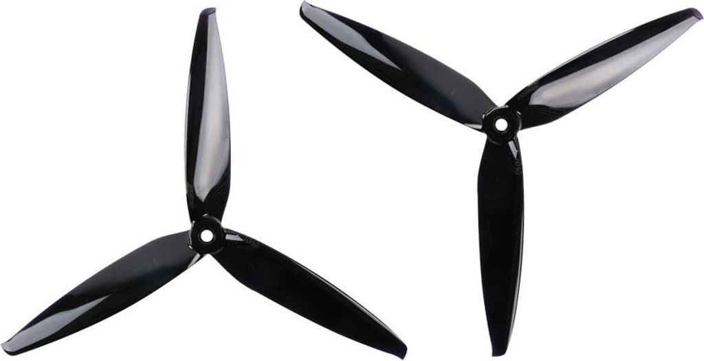 Gemfan 7040 Flash 3 Blatt Propeller Schwarz 4 Stück 7 Zoll Produktbild 