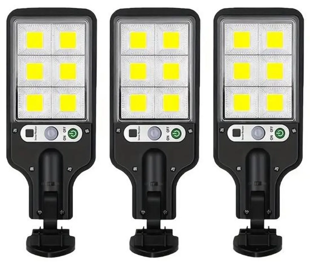 Projecteur solaire COB extérieur à induction pour cour et terrasse