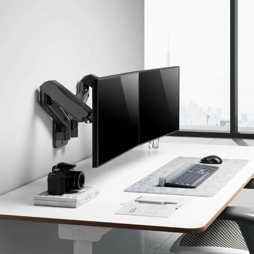 Support de Bureau pour 2 Écrans Aisens WT32TSR-225 - Bras Articulé