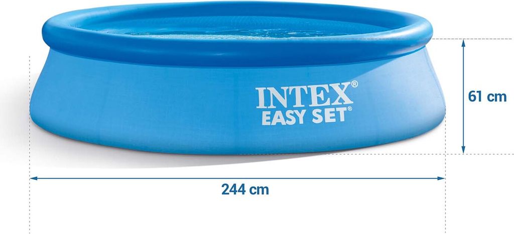 Basen ogrodowy rozporowy 244 x 61 cm 18w1 INTEX 28108