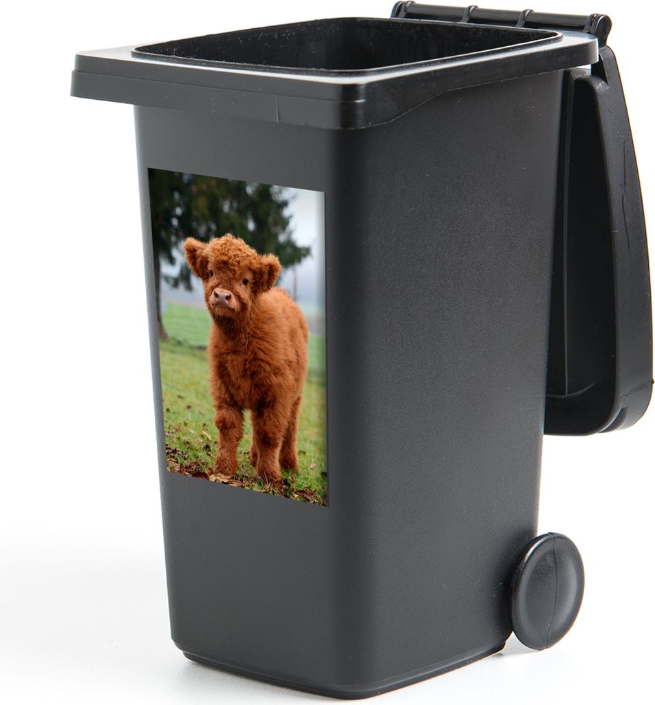 MuchoWow - Mültonnen-sticker - Sticker - Aufkleber für die Mülltonne