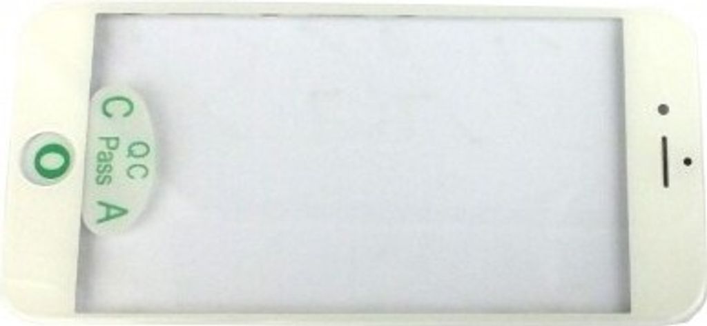 Premium iPhone 6S Frontglas weiss mit Mittelrahmen, OCA Kleber und Polarizer