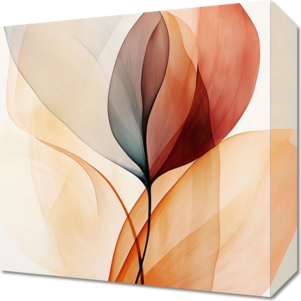 Bild 30x30cm Ätherische Blätter