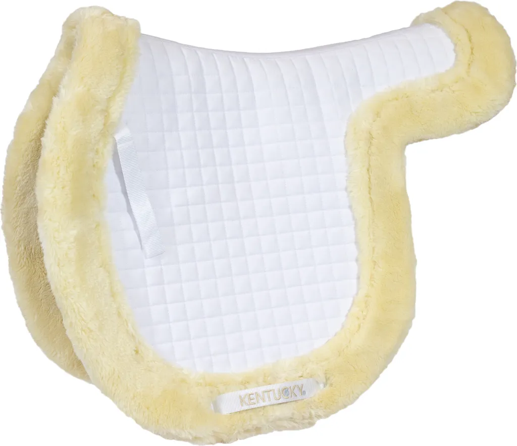 Kentucky Horsewear Hunter: Sottosella in Pelliccia Vegana Naturale