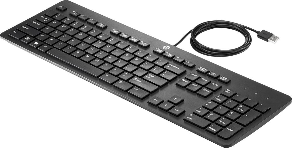 Tastiera HP USB Business Slim, dimensioni complete (100%), Immagine del prodotto 