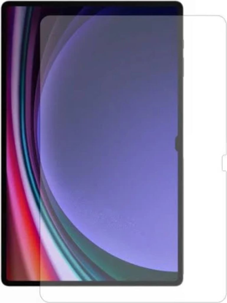 Case2go - Schutzfolie kompatibel mit Samsung Galaxy Tab S10 Plus - 12.4 Inch - 12.4 Zoll - Tempered Glass - Case Friendly - Transparent