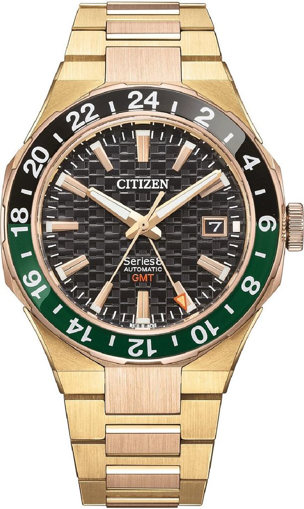 Citizen NB6033-51E Herren-Armbanduhr Automatik Series 8 Goldfarben 1