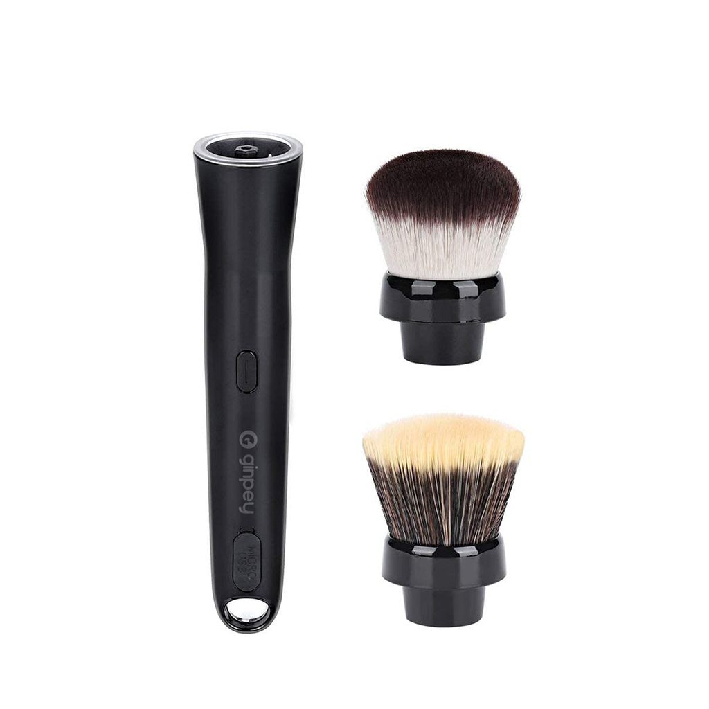 Make-up-Pinsel, mit 360 ° Rotation und 2 Geschwindigkeiten Elektrische Make-up-Bürste für Foundation und Concealer oder Rouge