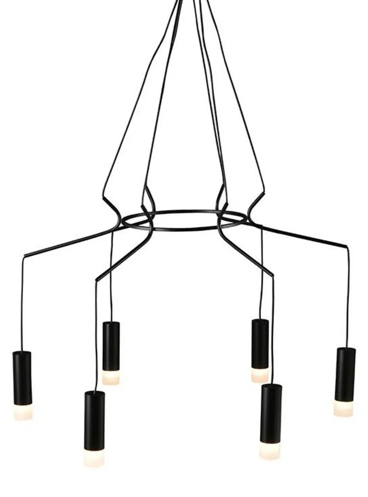 Suspension design réglable pour corriger un manque de lumière