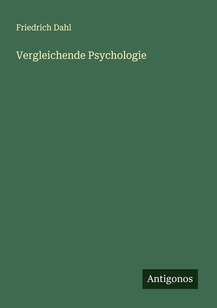 Vergleichende Psychologie