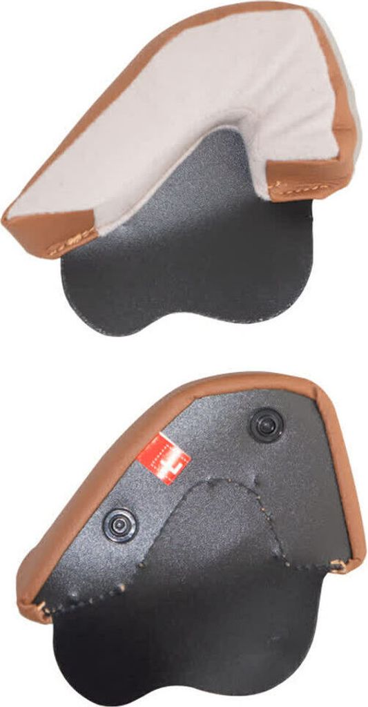 Braun Beige Kissen Paar CGM 191 PIX Helm Größe S