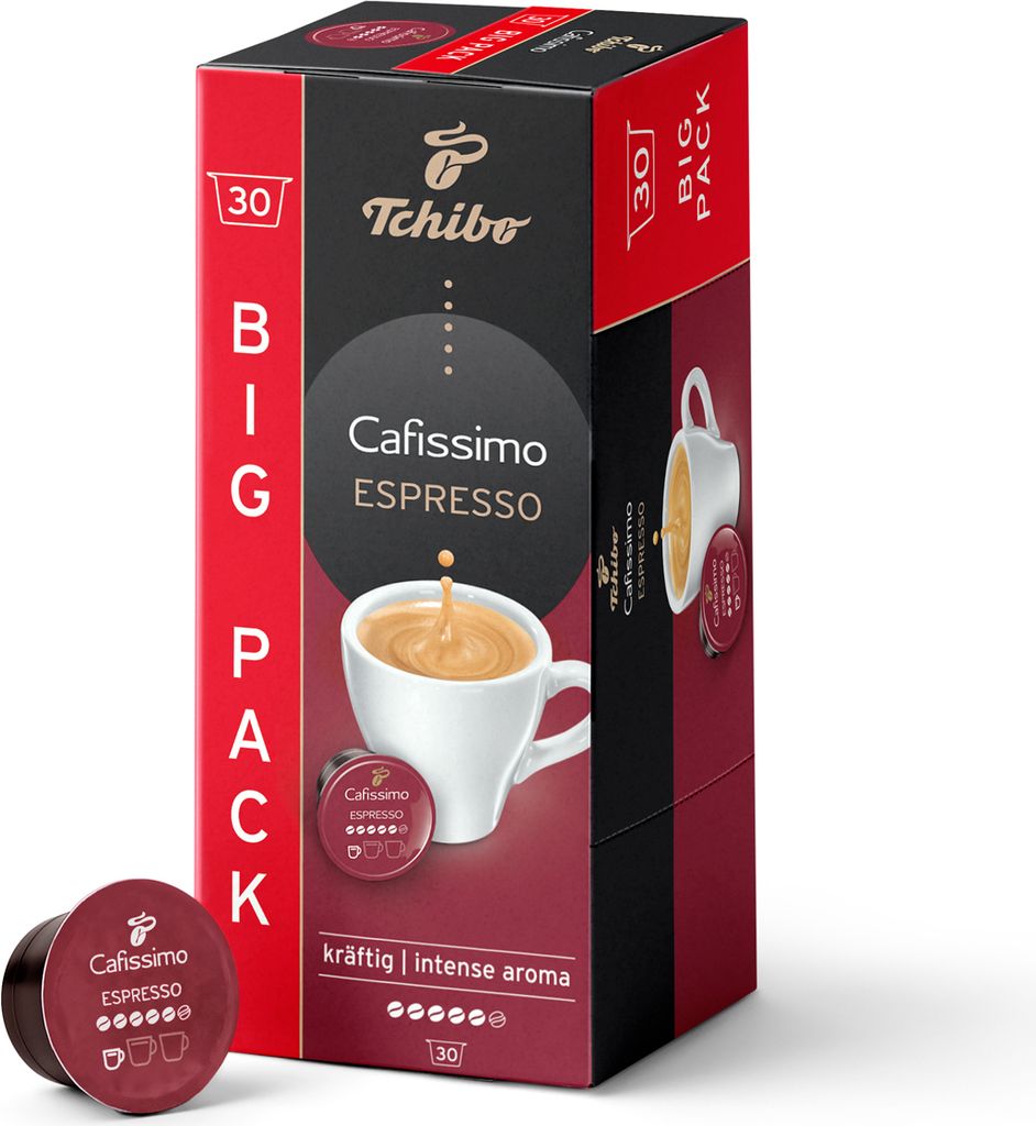 Tchibo Cafissimo silná káva na espresso, 30 kapsúl Obrázok produktu 