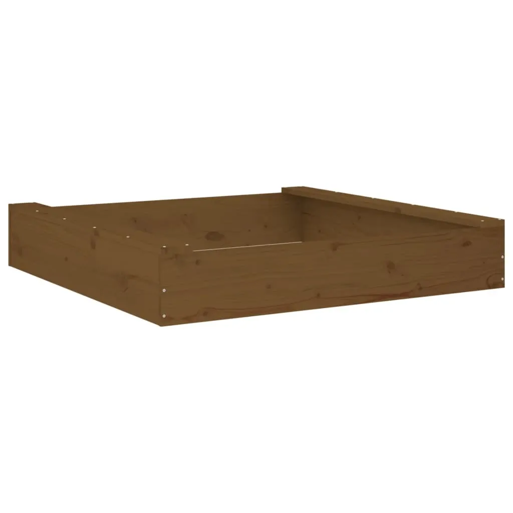 Sabbiera in Legno Naturale Marrone Miele vidaXL | Giochi Esterno