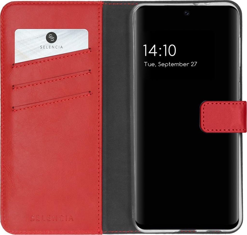 Selencia Bibliothèque en cuir véritable pour le Samsung Image du produit 