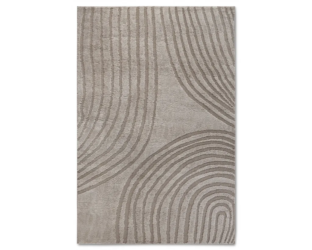 Tapis de Salon Beige 120x170 cm Collection Elle Gallery pour Intérieur