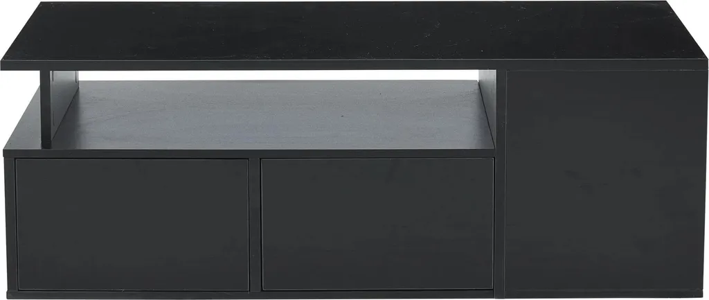 Table basse noire moderne LED RGB : fini les salons sombres et ternes
