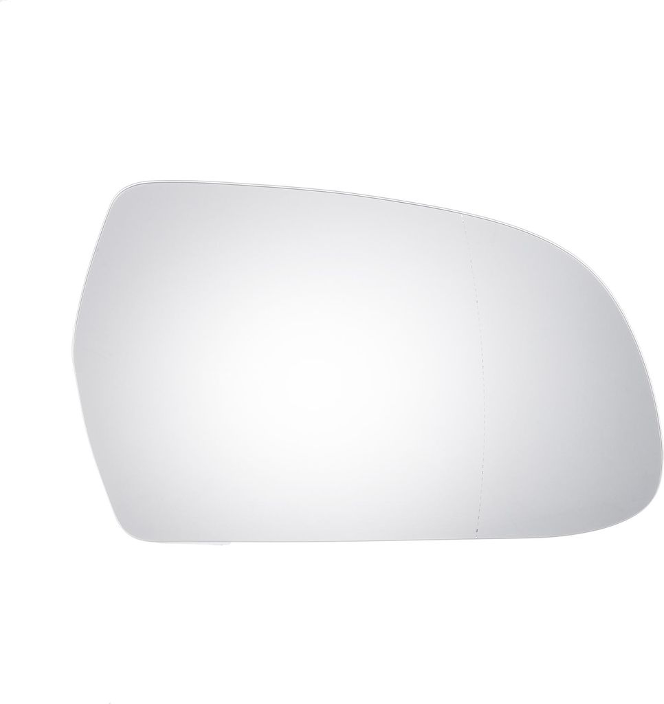 Rechter Seitenspiegelglas-Ersatz mit Heizung und weißem Glas für AUDI A4 2010-2015