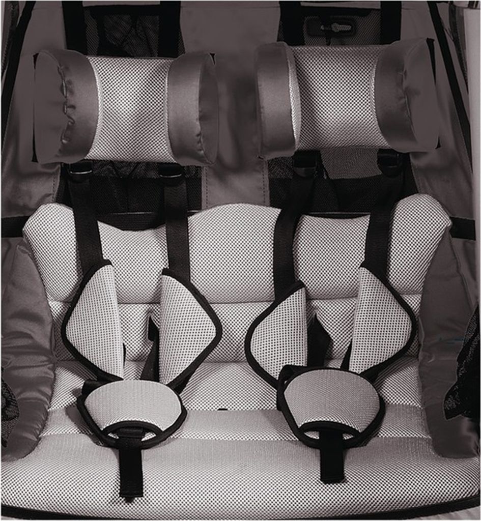 XLC Sitzsystem deluxe DUO S grau/beige/anthrazit Produktbild 