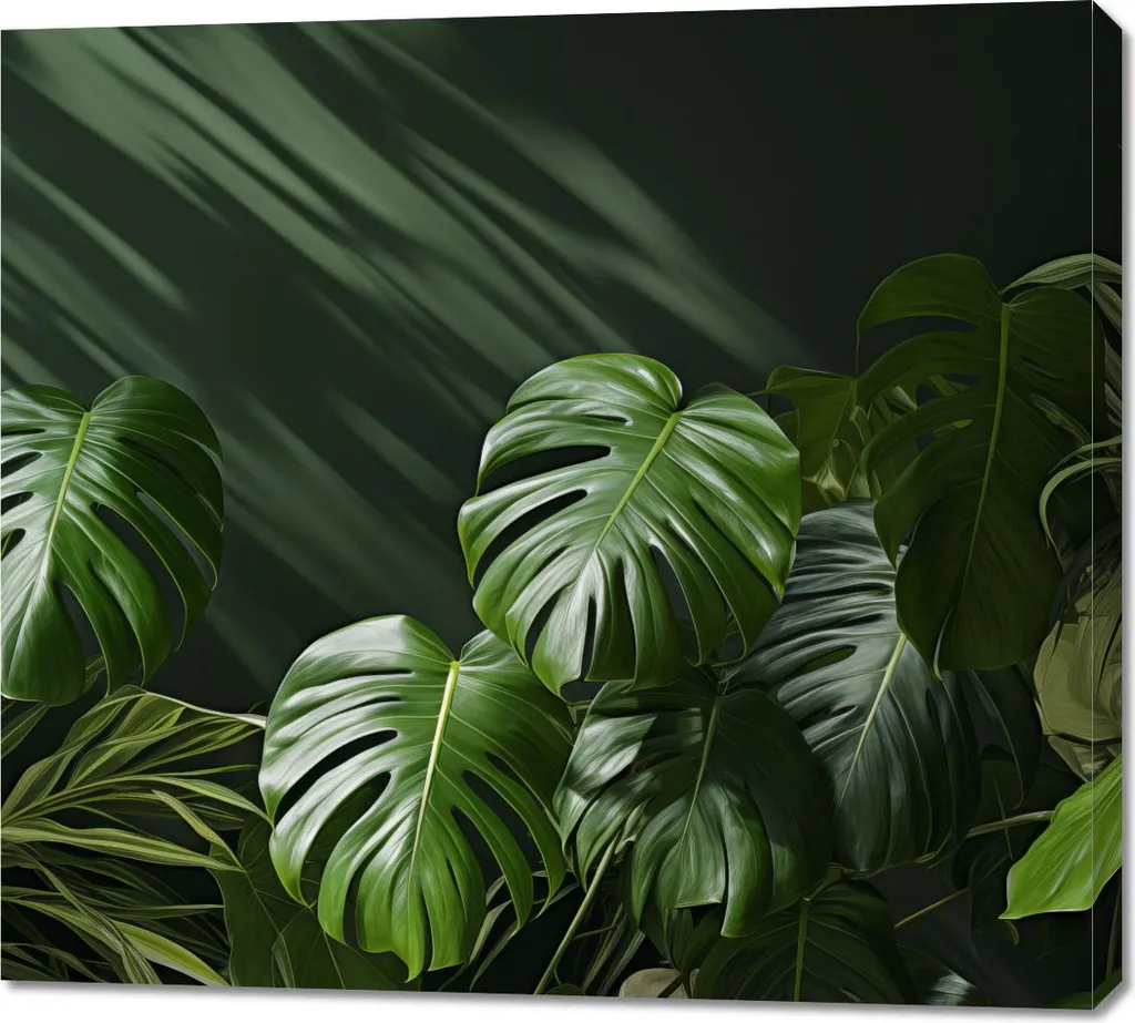 Offerta Quadro Foglie Sussurranti 100x90cm - Spedizione Gratuita