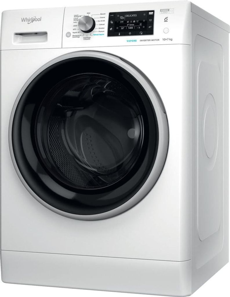 Whirlpool FreshCare FFWDD 107448 WBS IT Waschtrockner Produktbild 