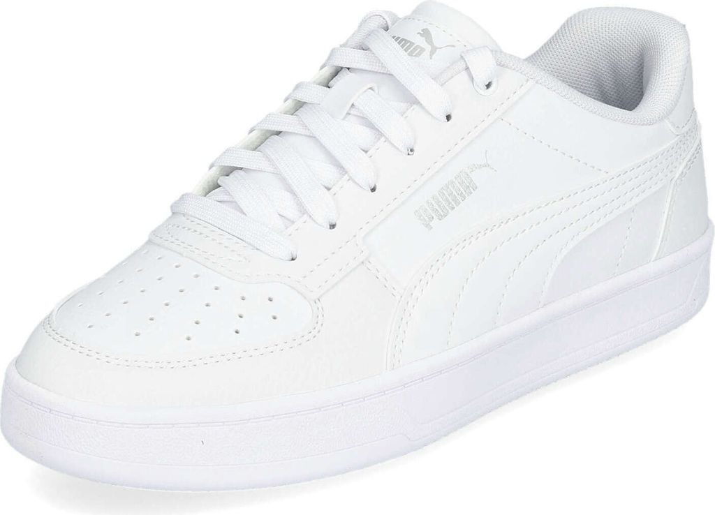 Puma Caven 2.0 Jr White-Silver-Black Größe EU 37,5 Produktbild 