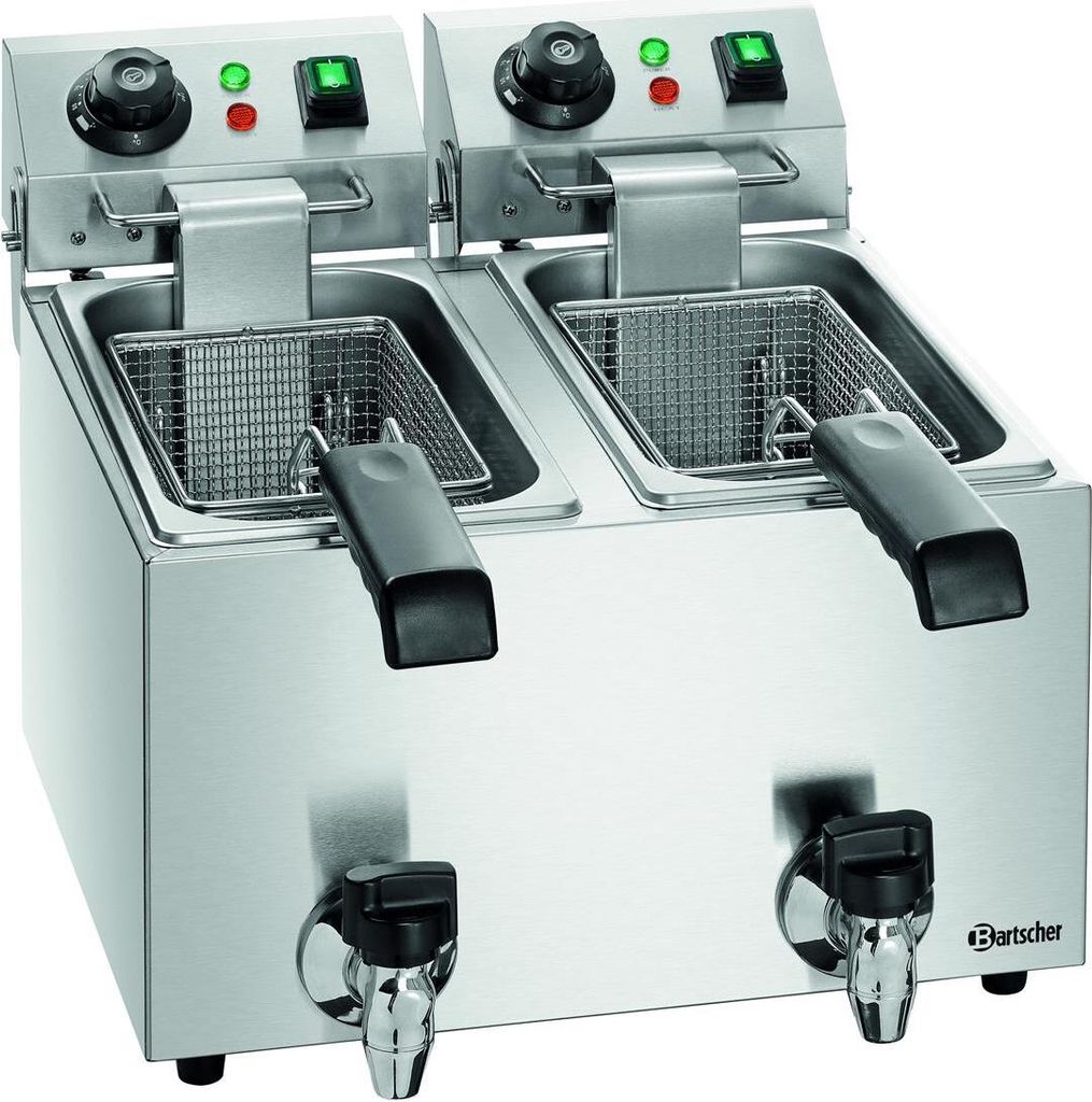 Bartscher Friteuse SNACK II Plus avec robinet de vidange Image du produit 