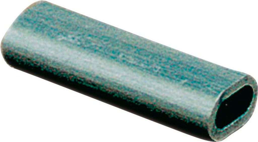 Pressklemmen Quetschhülsen 2 mm, zylindrische Pressklemme Länge 6 Aluminium