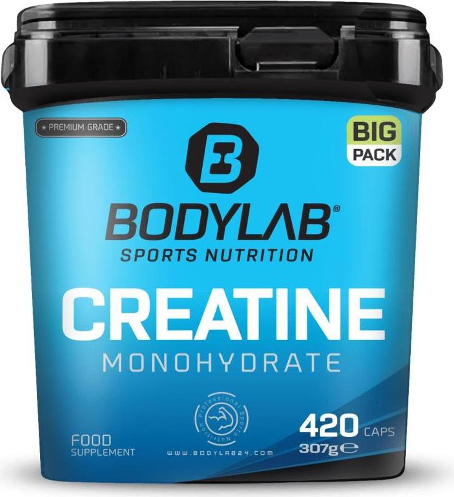 BODYLAB BIG PACK Creatine Monohydrate - 420 Kapseln