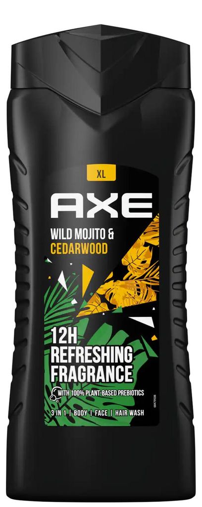 Gel douche Axe 400 ml Mojito sauvage et bois de cèdre Image du produit 