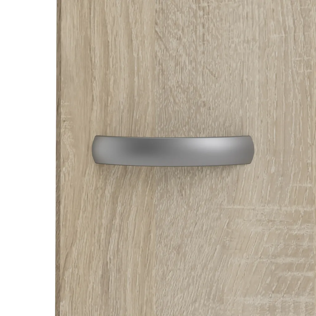 Fox Armoire 1 Porte en Chêne Structuré - Penderie Compacte Design Fox - 15