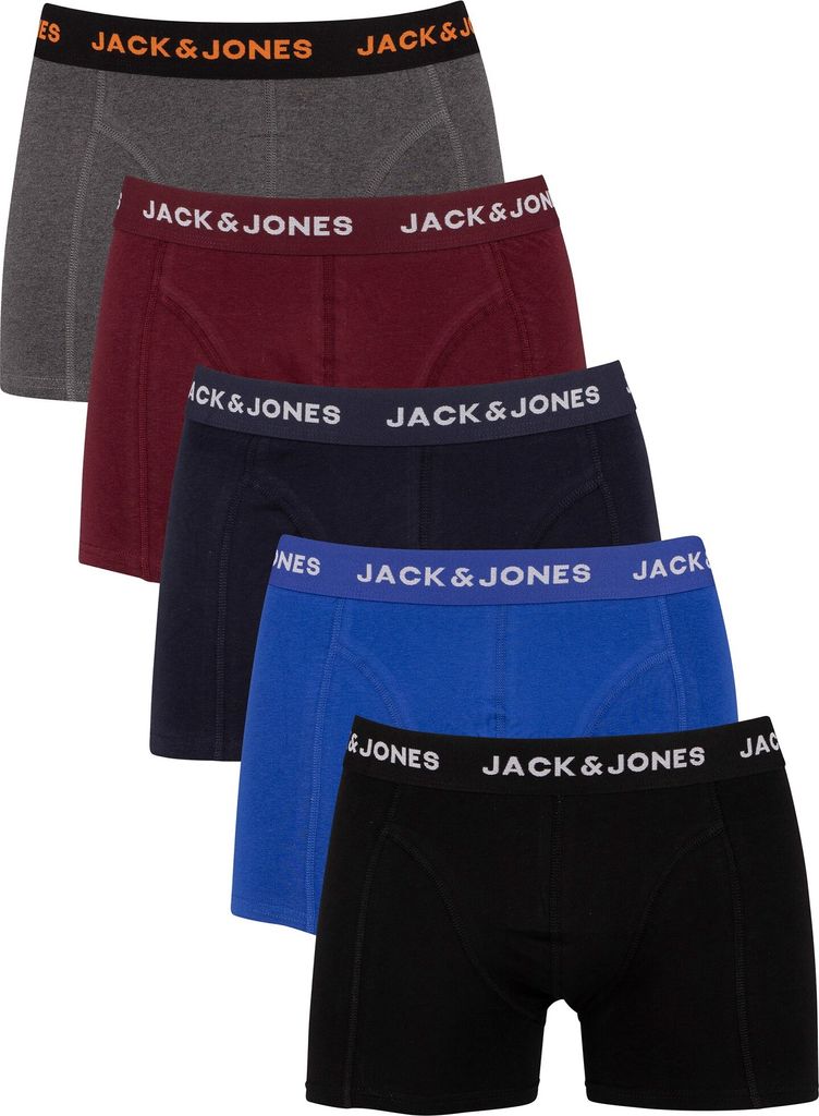 Jack & Jones Herren 5 Pack Koffer, Mehrfarbig S Produktbild 