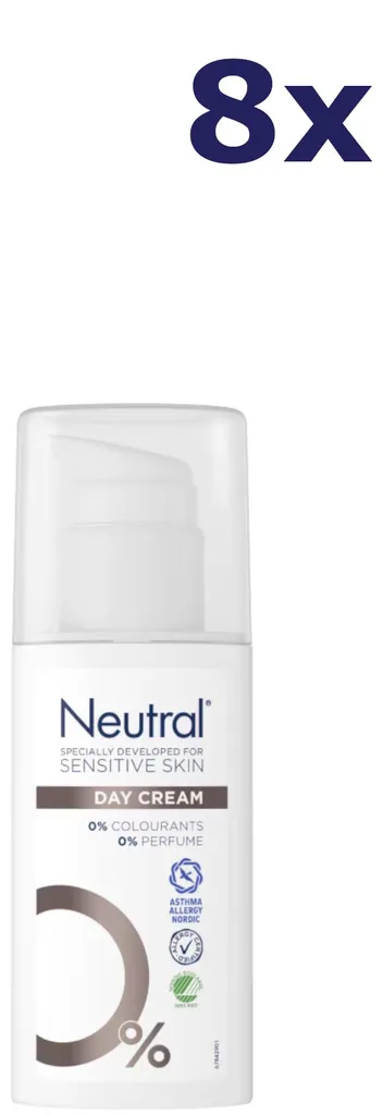 Crème de Jour 8x Hydratation Intense Peaux Neutres - Soin Visage 50ml