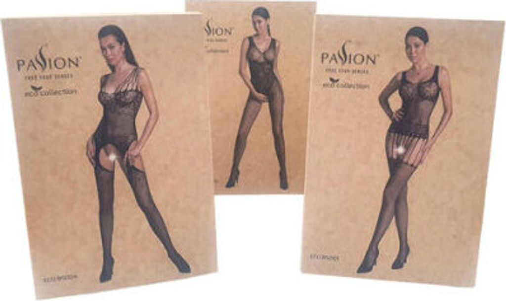PE ECO Strumpfhose ouvert S001 black S/L Produktbild 