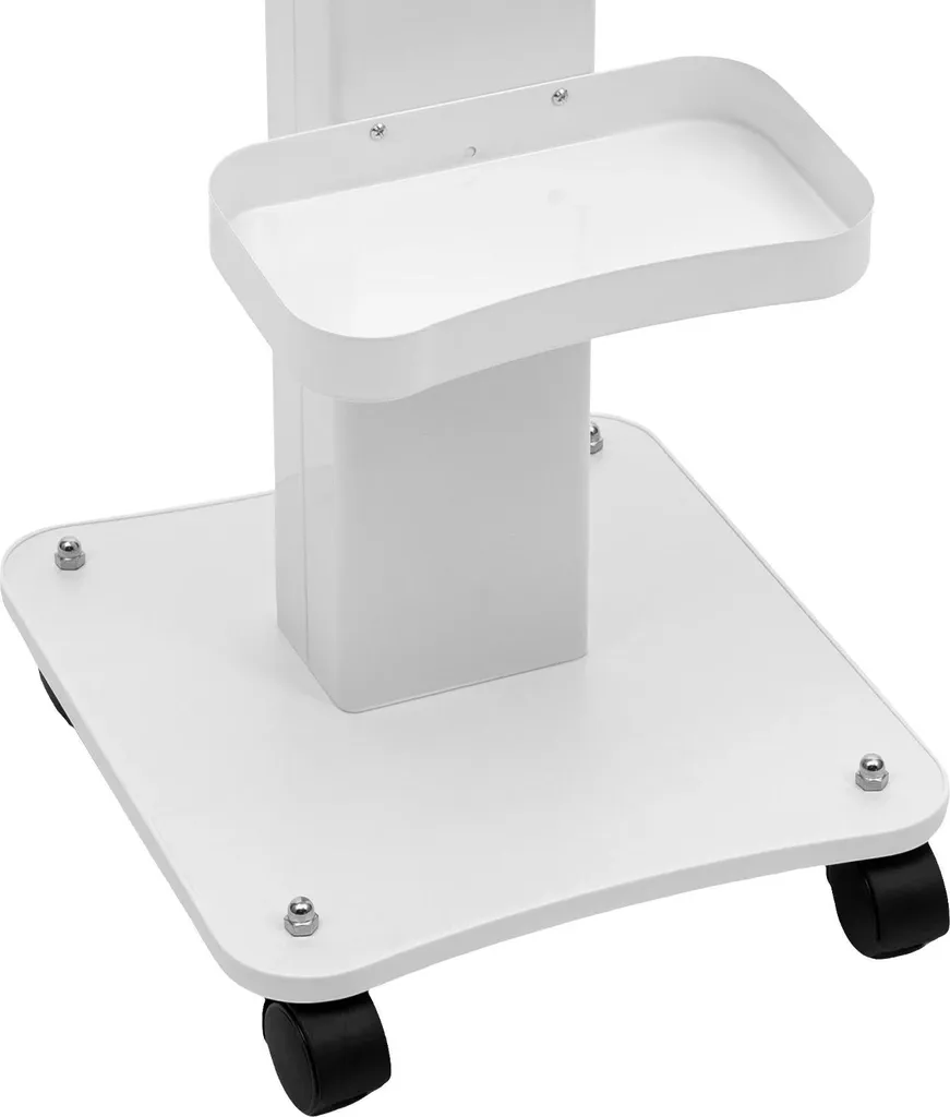 Desserte mobile de rangement pour matériel de soins - Support Blanc - 6