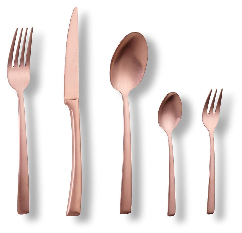 Echtwerk Tafelbesteck Avelino Bronze 30-teilig 6 Personen Produktbild 