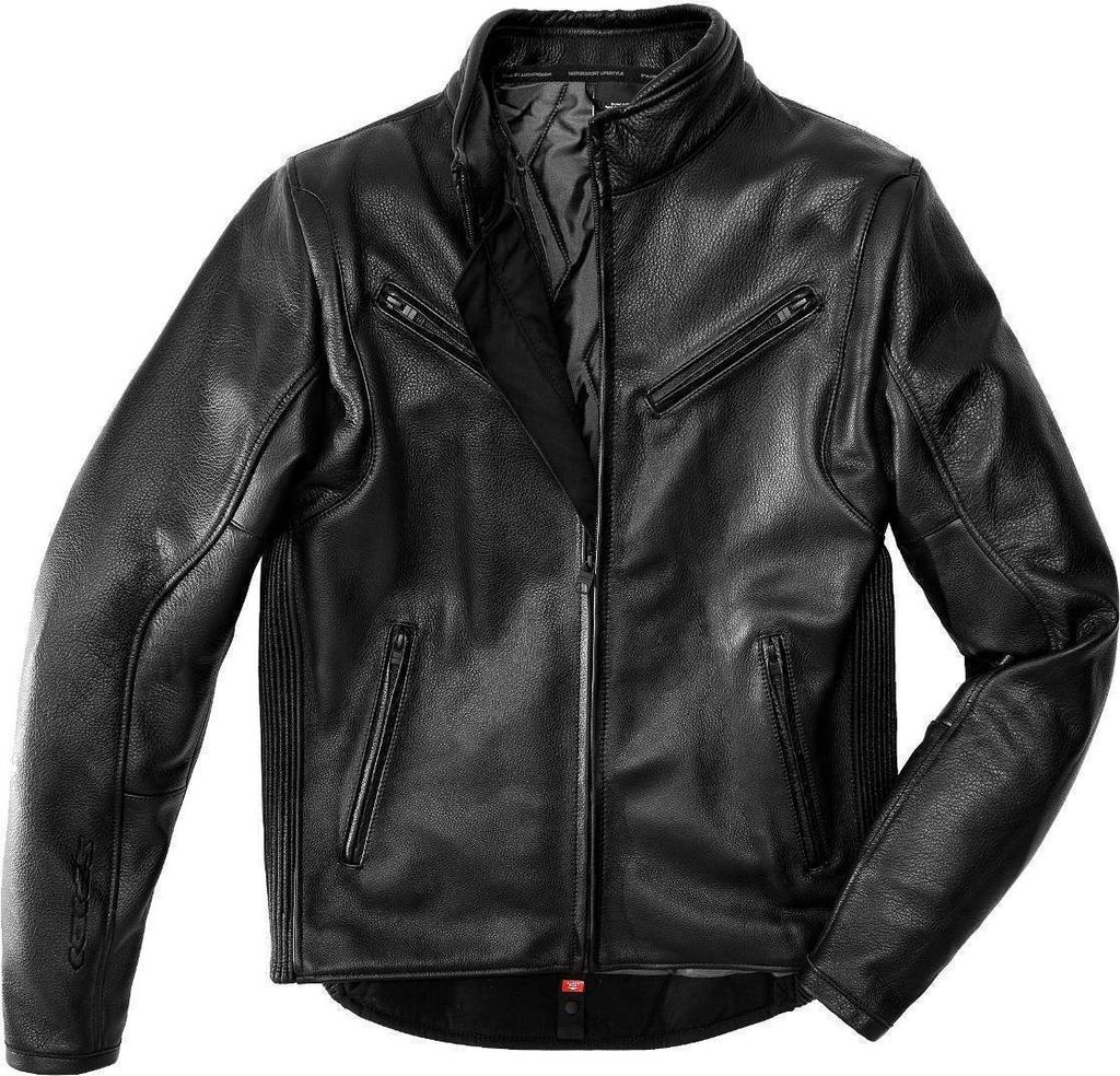 Spidi Premium Motorrad Lederjacke, schwarz, 58