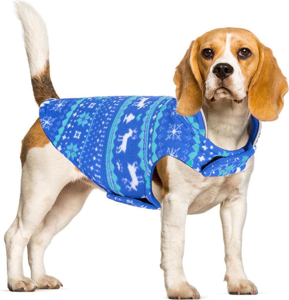 Klassischer Hundepullover für Weihnachten und Feiertage, für kaltes Wetter, kleine und mittelgroße Haustiere, Hundeweste, Wintermantel, Kostüm,...