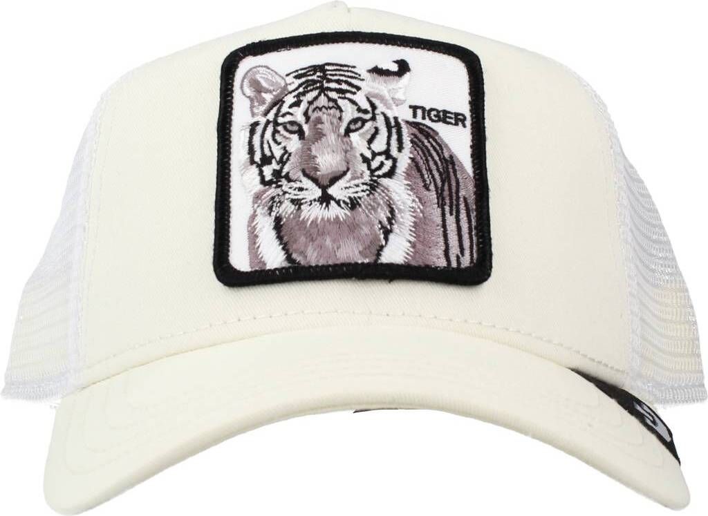 Goorin Bros. Die White Tiger Trucker Cap, Weiß One Size Produktbild 6