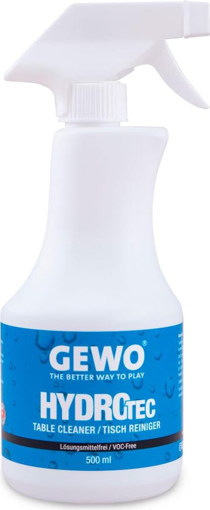 GEWO HydroTec Tischreiniger 500ml für Tischtennisplatten Indoor & Outdoor