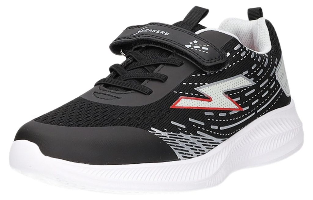 Slipper/Kletthalbschuh (casual) K221001-BK