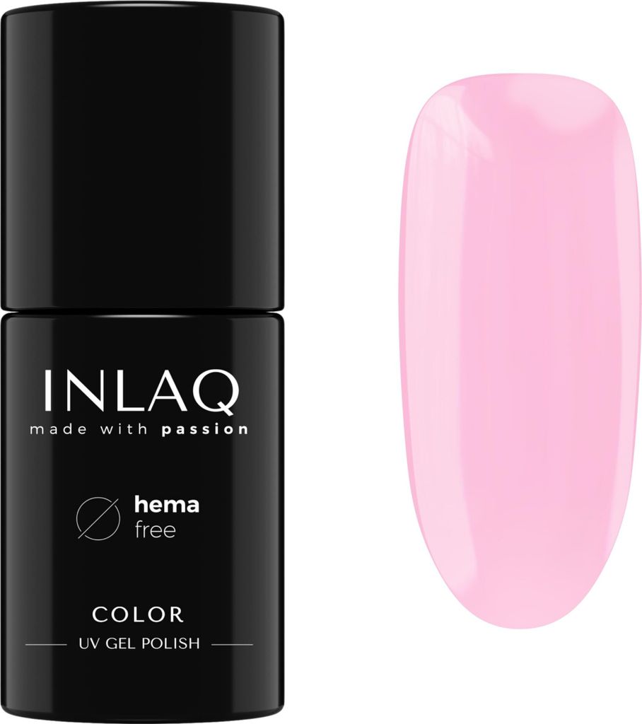 INLAQ HEMA Free UV Nail Polish 6 ml - Gel Nagellack frei von HEMA - Glow Spectrum Kollektion - Farbe Cherub