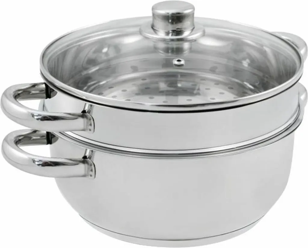 Baumalu Vaporiera Professionale Acciaio - Cucina Sana e Design Moderno