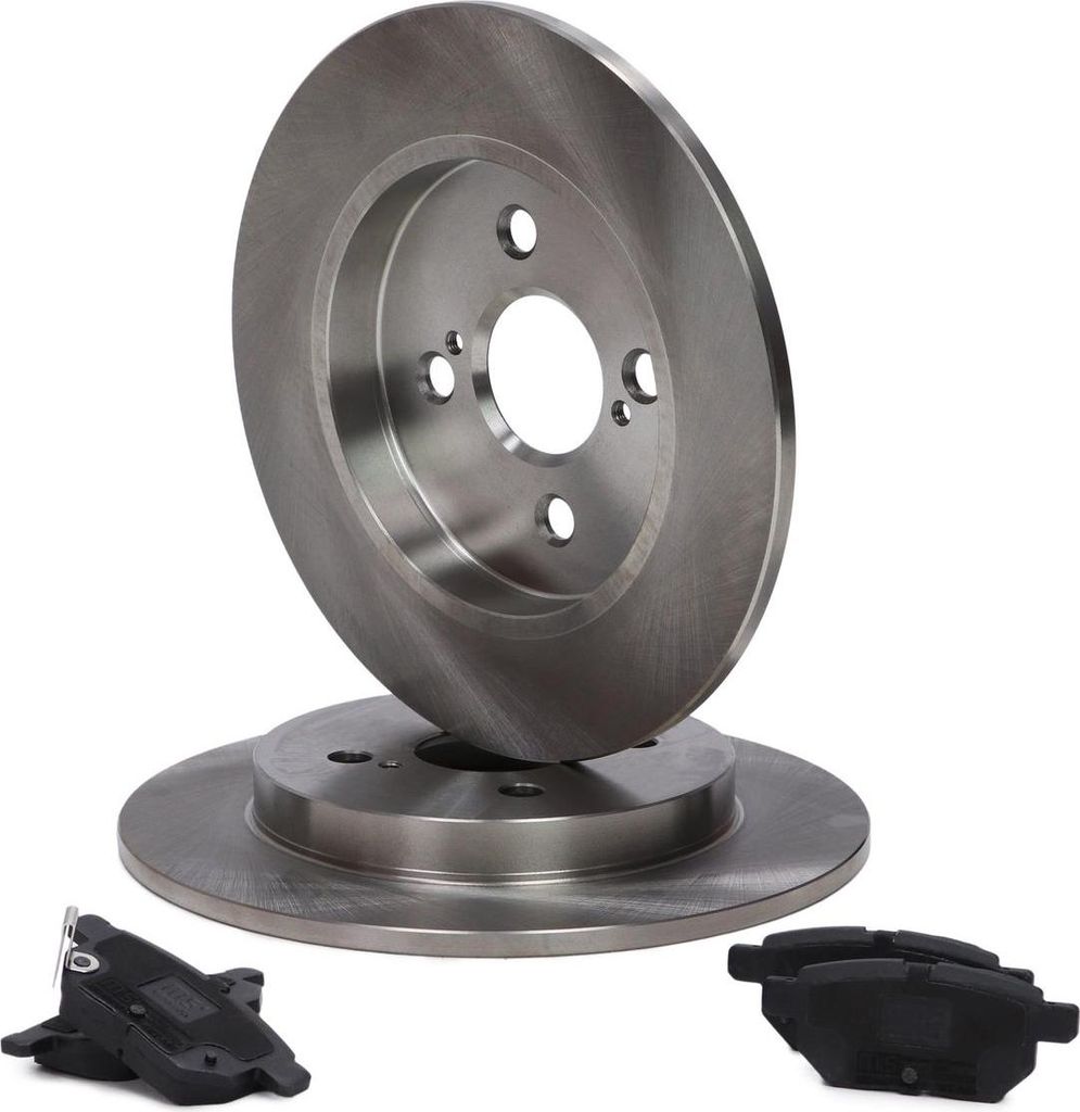MS 200901560 Bremsensatz, Scheibenbremse Hinterachse für TOYOTA YARIS (_P9_)