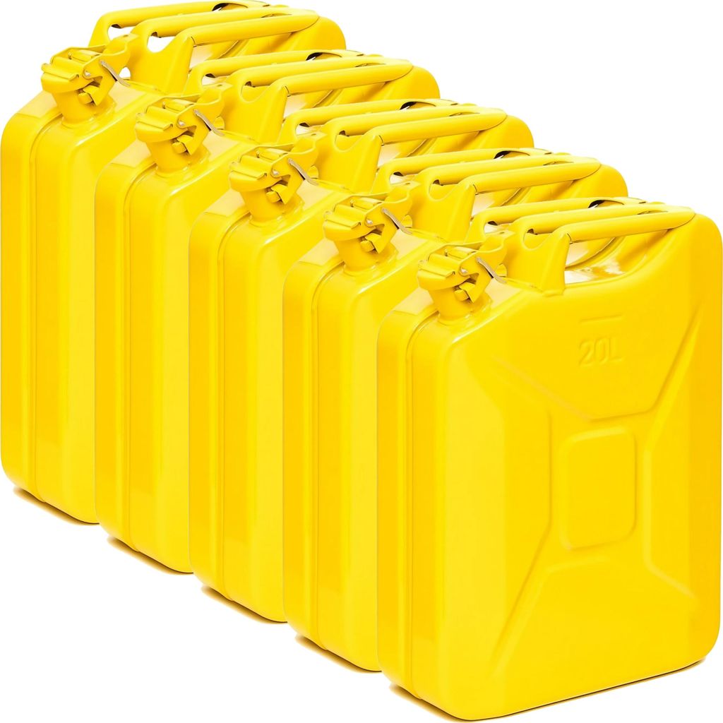 Oxid7® by BW Kraftstoffkanister Metall Benzinkanister 5x 20 Produktbild 