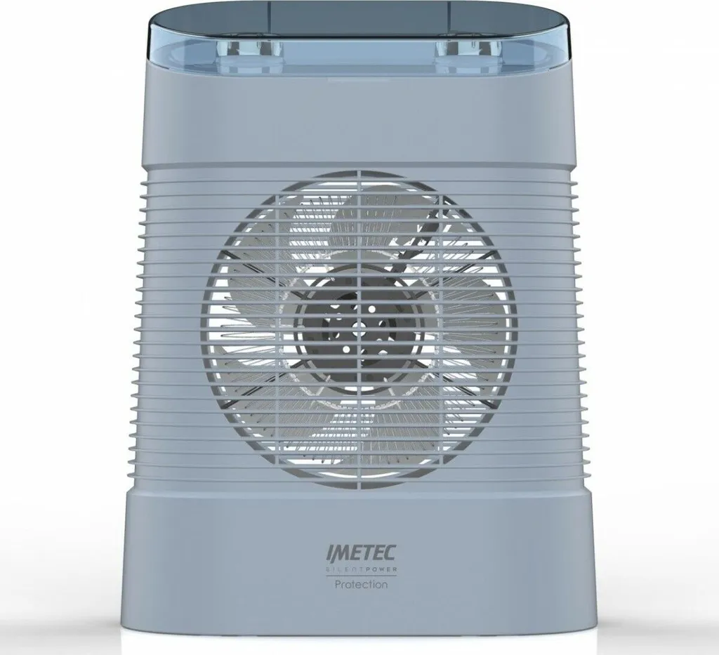 Chauffage d'Appoint Imetec 2100W Idéal Chambre et Bureau Silencieux Bleu