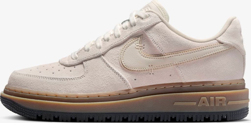 Nike Air Force 1 LX "Light Orewood Brown & Gum" Braun, Größe: 42,5