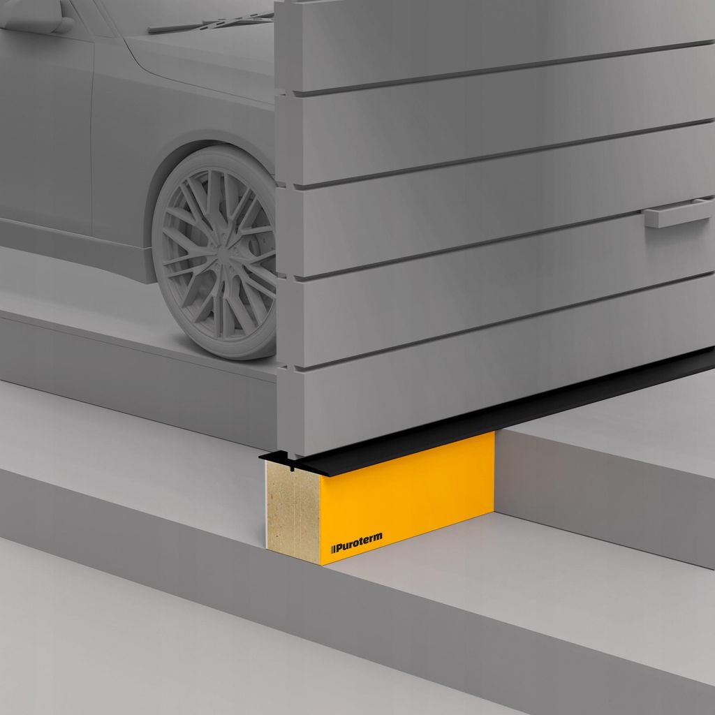 Puroterm HEAVY 30 cm/120 cm: soglia isolante per porte e Immagine del prodotto 