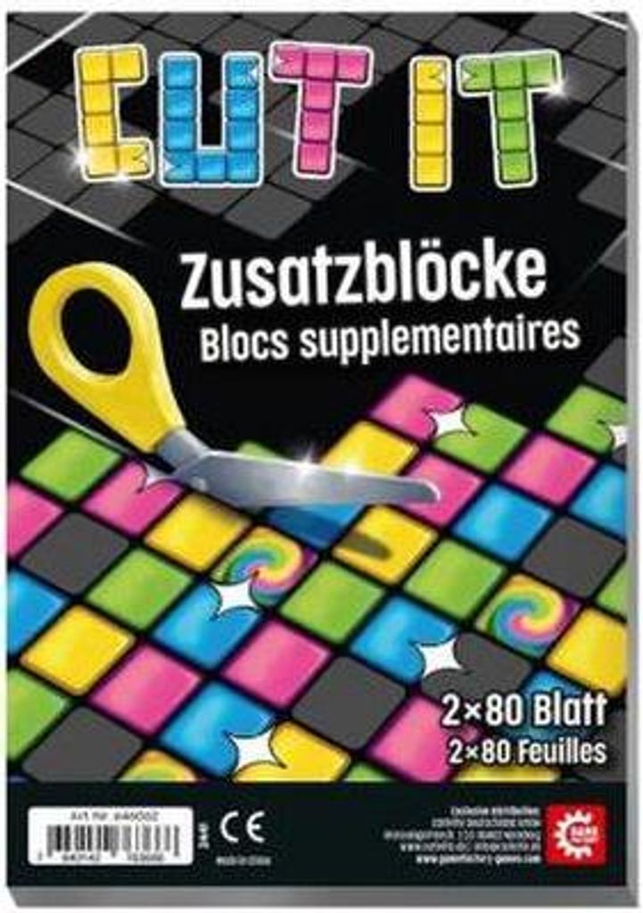 GAME FACTORY - Cut it Zusatzblöcke